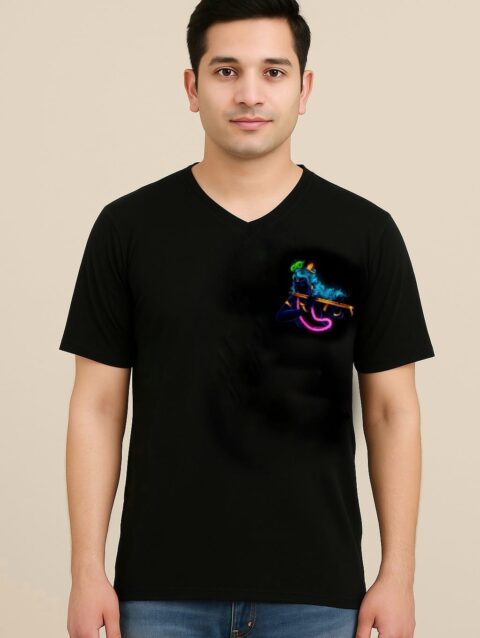 Simple Krishna Basix Over-Sized Tee[ For 5'8 and Above ]