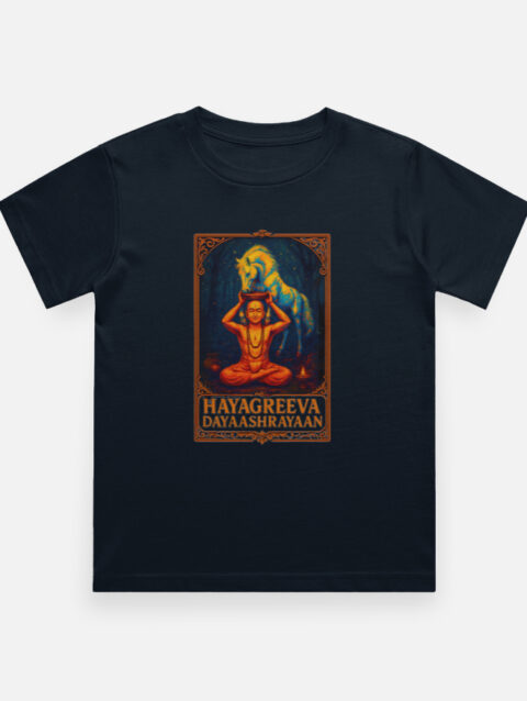 Hayagreeva Dayaashrayaan - Vadiraja Guru - Kids T-shirt